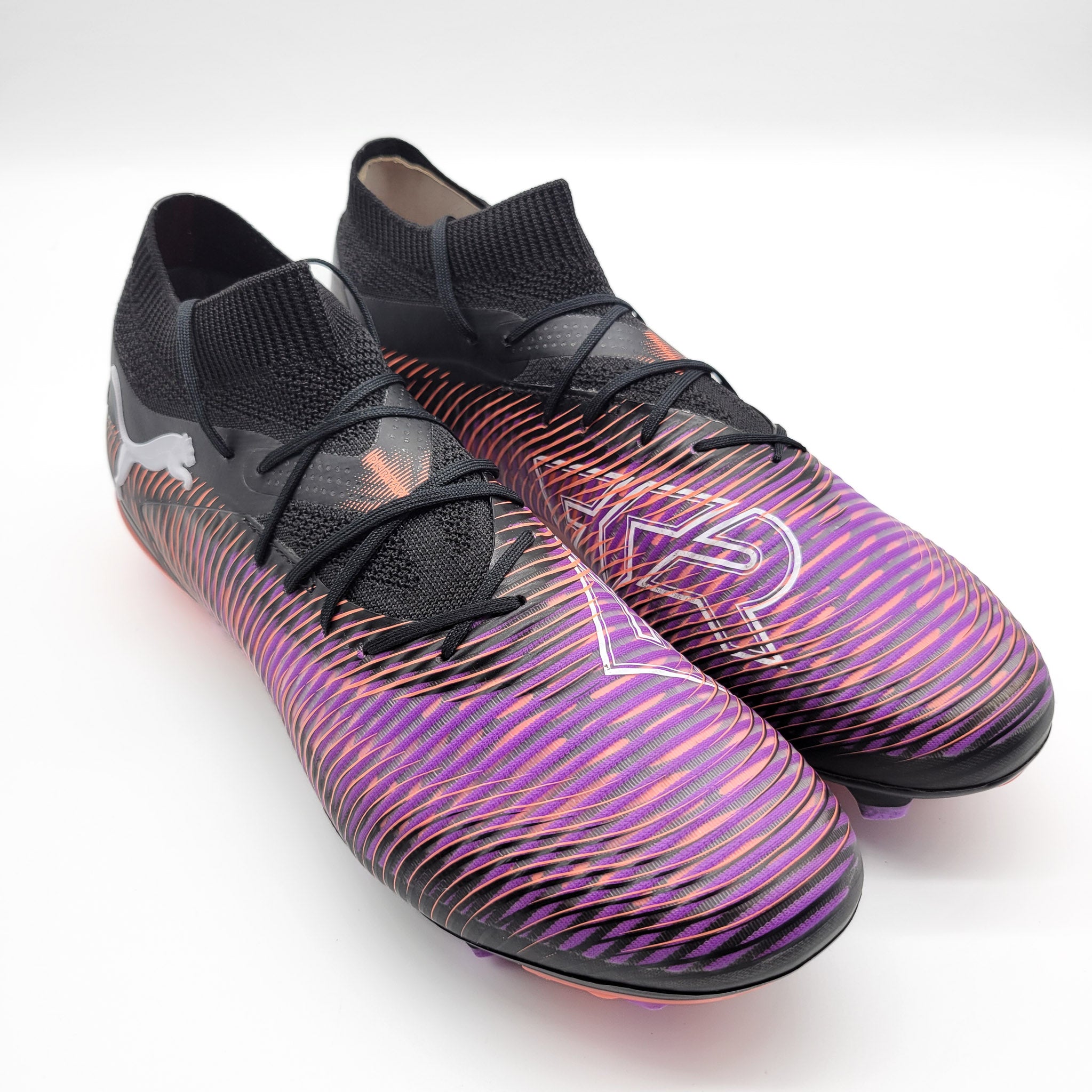 Puma Future 8 Pro FG/AG Glowing Red Tacos de Fútbol