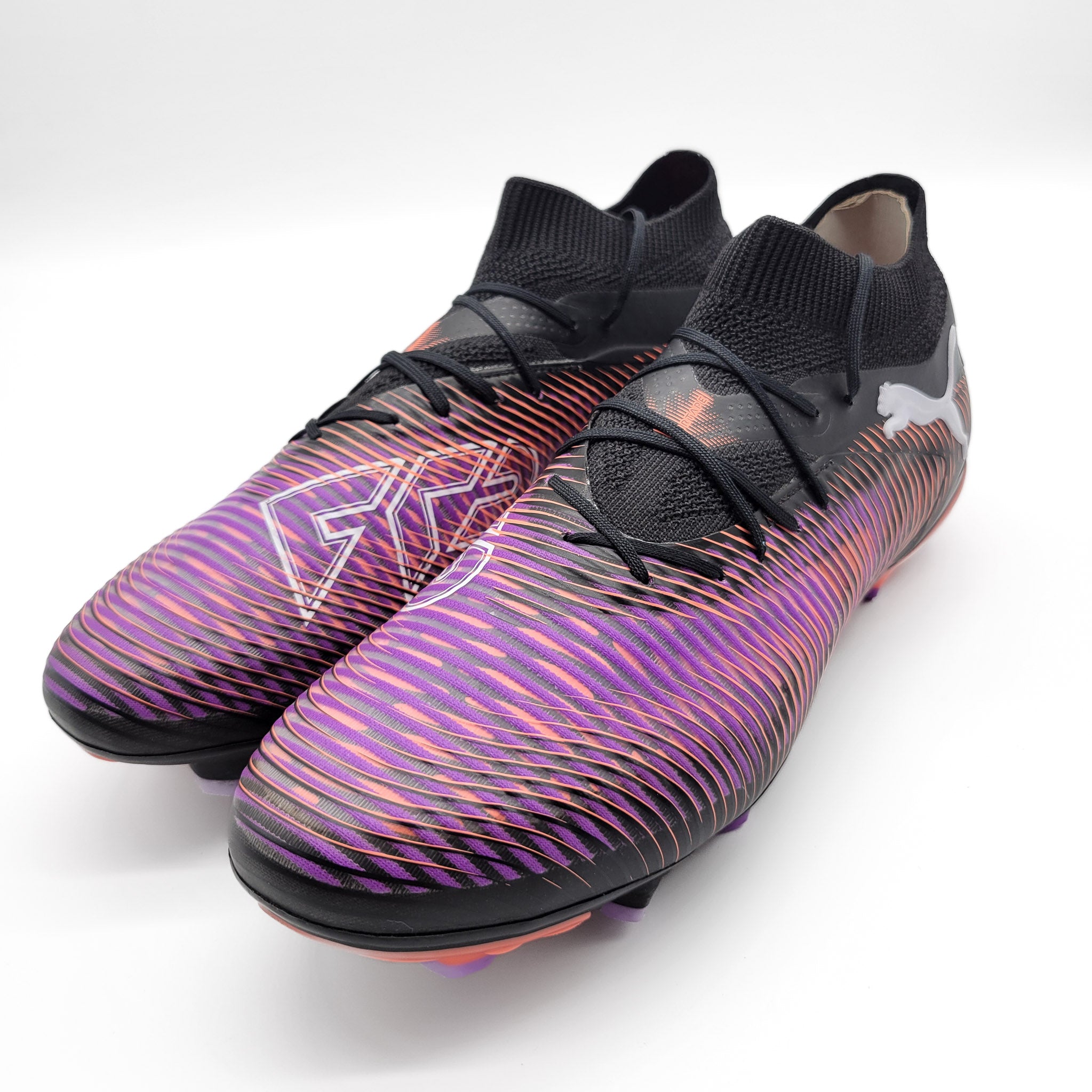 Puma Future 8 Pro FG/AG Glowing Red Tacos de Fútbol